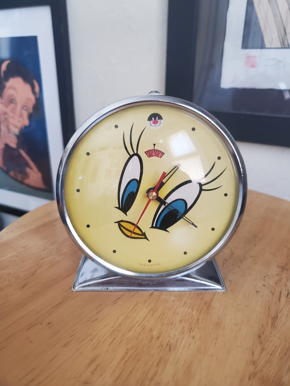 Vintage 1996 Tweety Alarm Clock